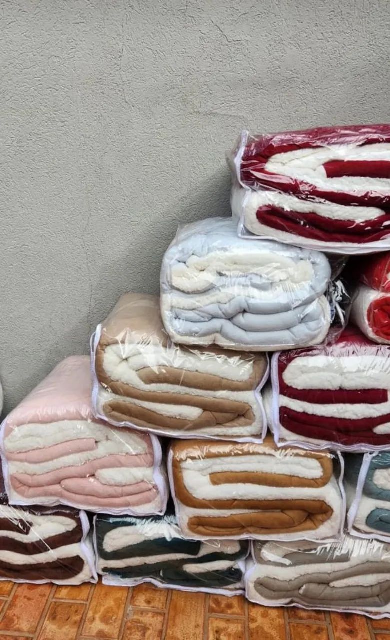 Cobredom casal,tamanho 2,20m X 2,40,esquenta bem. - Foto 2