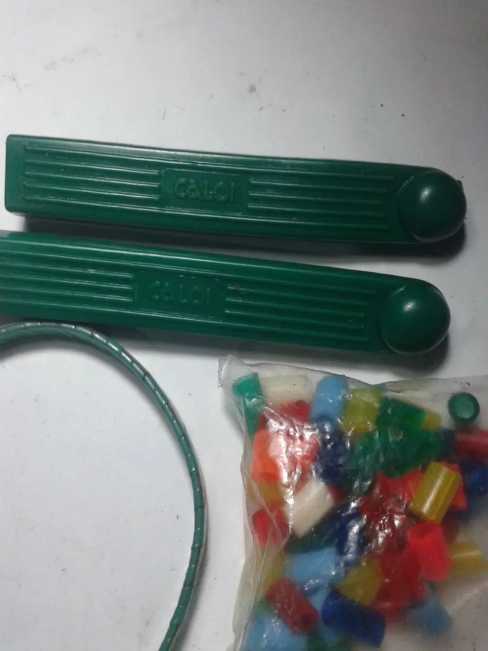 caloi kit  berlineta verde manete e acessorios - Foto 2