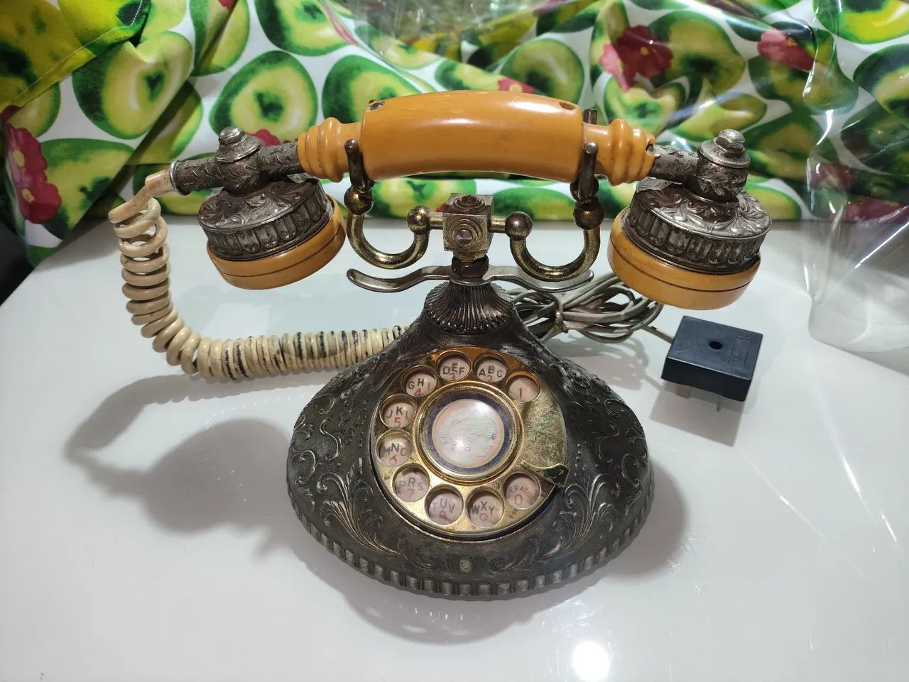 Telefone Vintage OPC 1978 - Retrô, Decorativo e Raro!