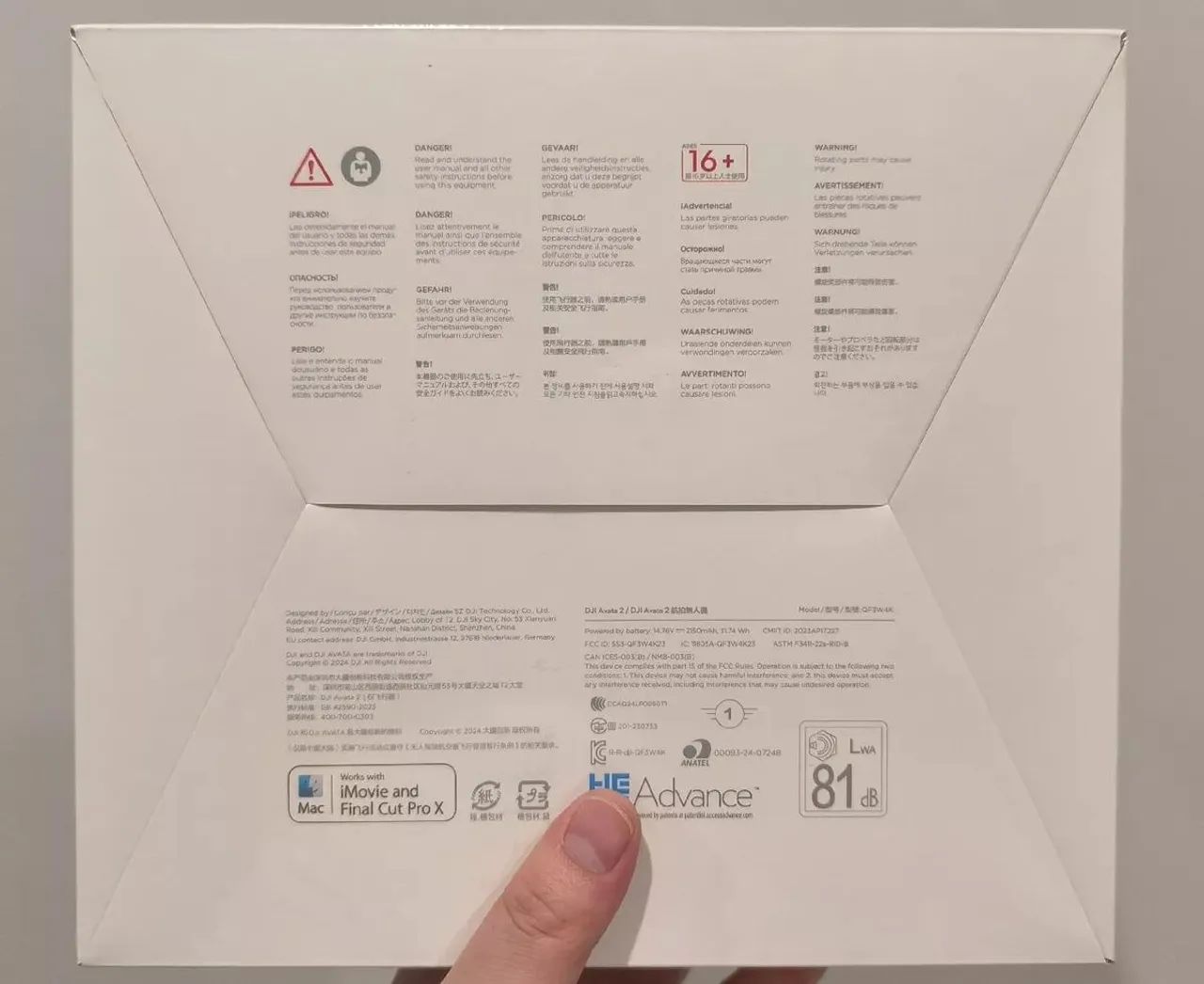 Drone DJI Avata 2 Novo na Caixa - Foto 5