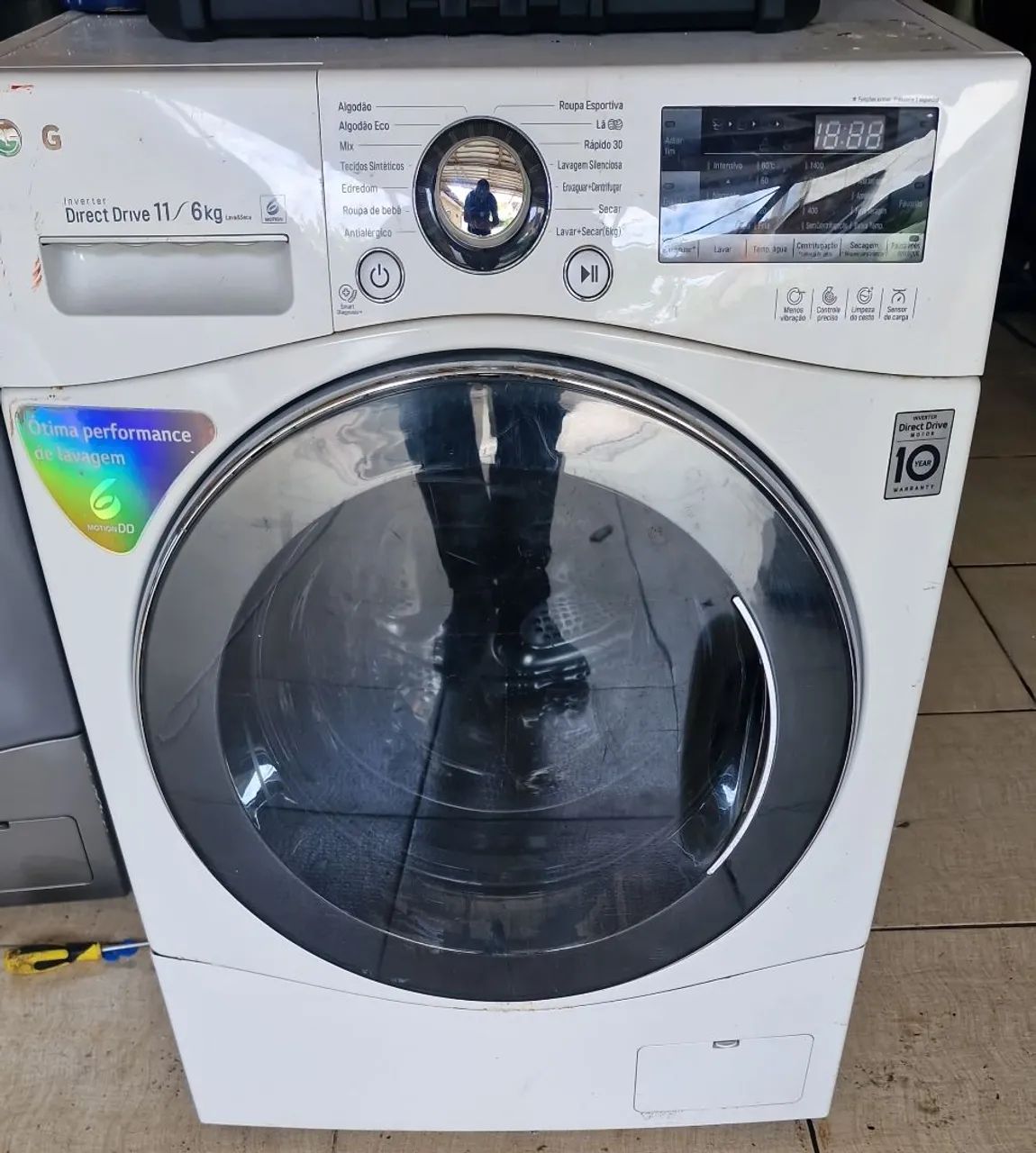 Lava e Seca LG 11kg lavadora e secadora 
