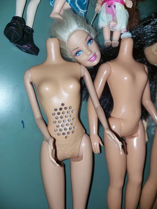boneca barbie , susi ( lote de sucatas de boneca) - Foto 2