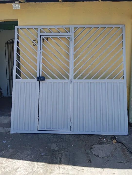 PORTÃO DE FERRO GALVANIZADO