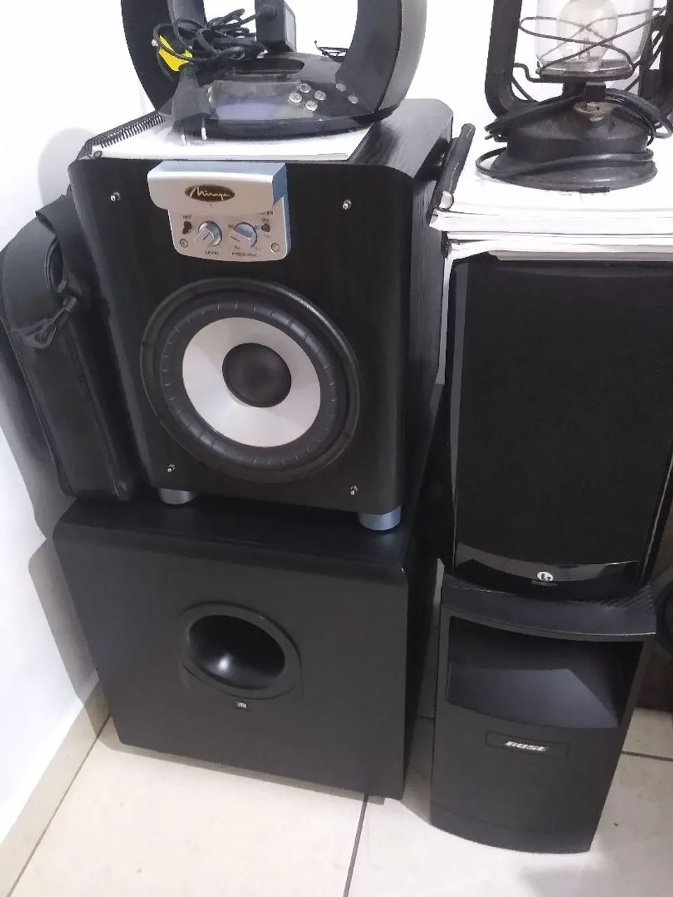  Bose Acoustmans 6/ 5 caixas - Foto 3