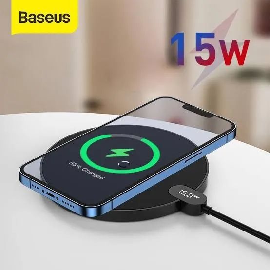 Carregador Wireless Baseus 15W para iPhone 14 - Foto 4