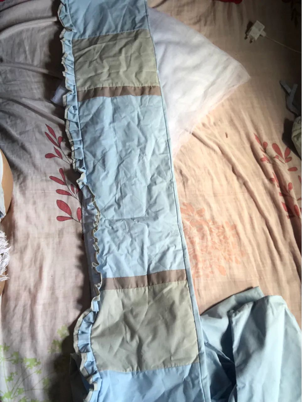 Kit berço completo, menino, de ursinho no balão  - Foto 3