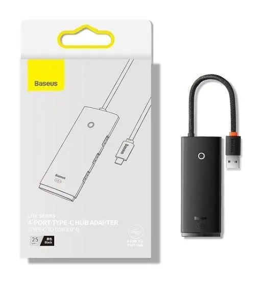 Adaptador USB-C Baseus 4 Portas - Foto 3