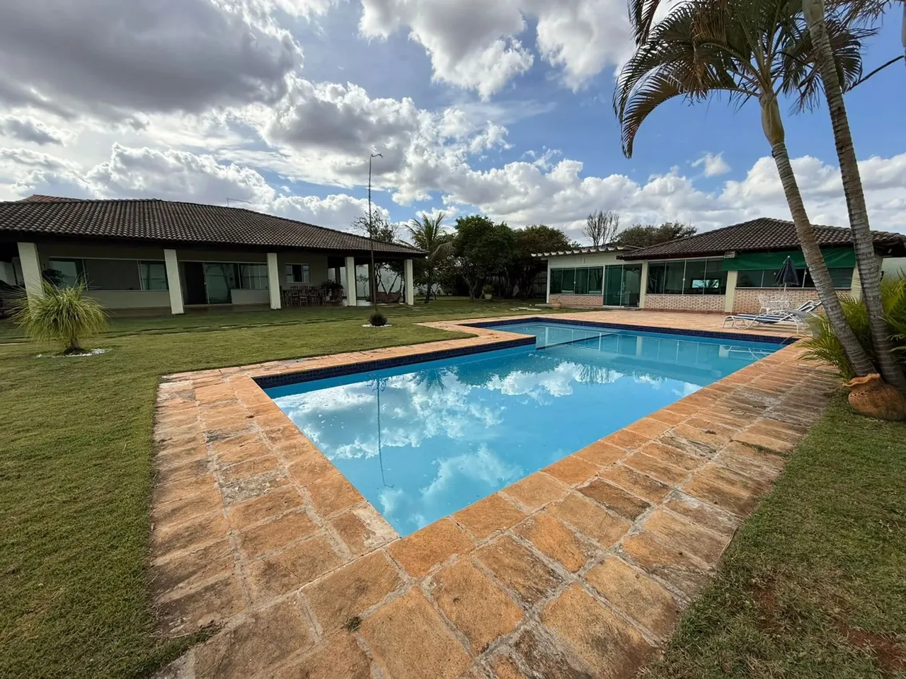 Casa ponte alta norte, 5 quartos, lote 1500m², lazer completo, otima localização