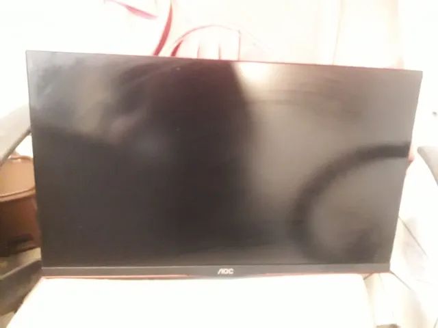 monitor aoc gamer 240Hz com defeito