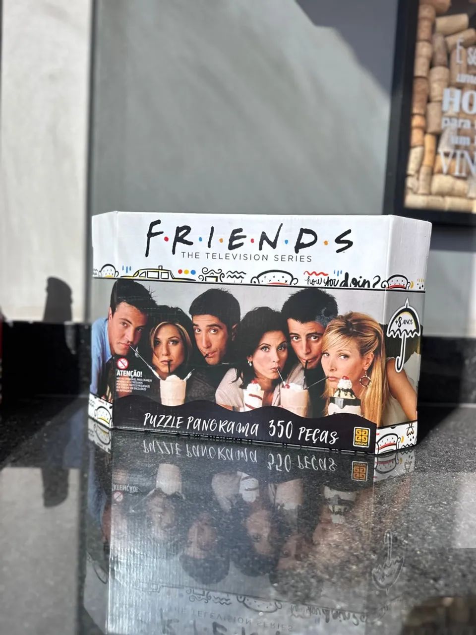 Quebra Cabeça Friends - Puzzle Panorama 350 Peças