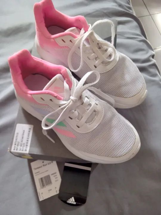 MENOR PREÇO!!! Tênis Adidas Tensaur Run Infantil Tamanho 30