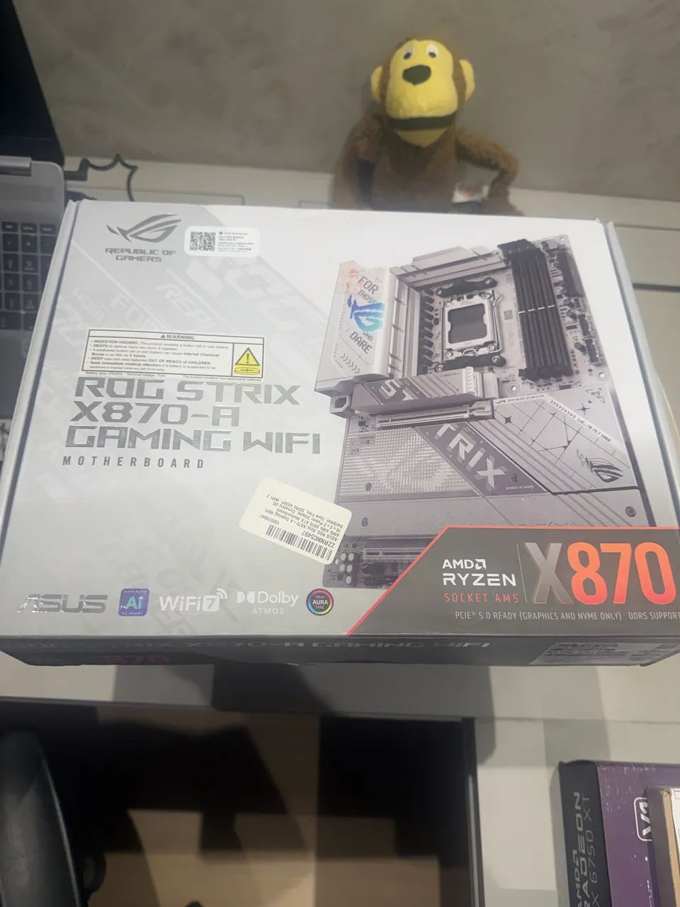 ASUS ROG Strix X870-A Gaming WiFi Motherboard (New)