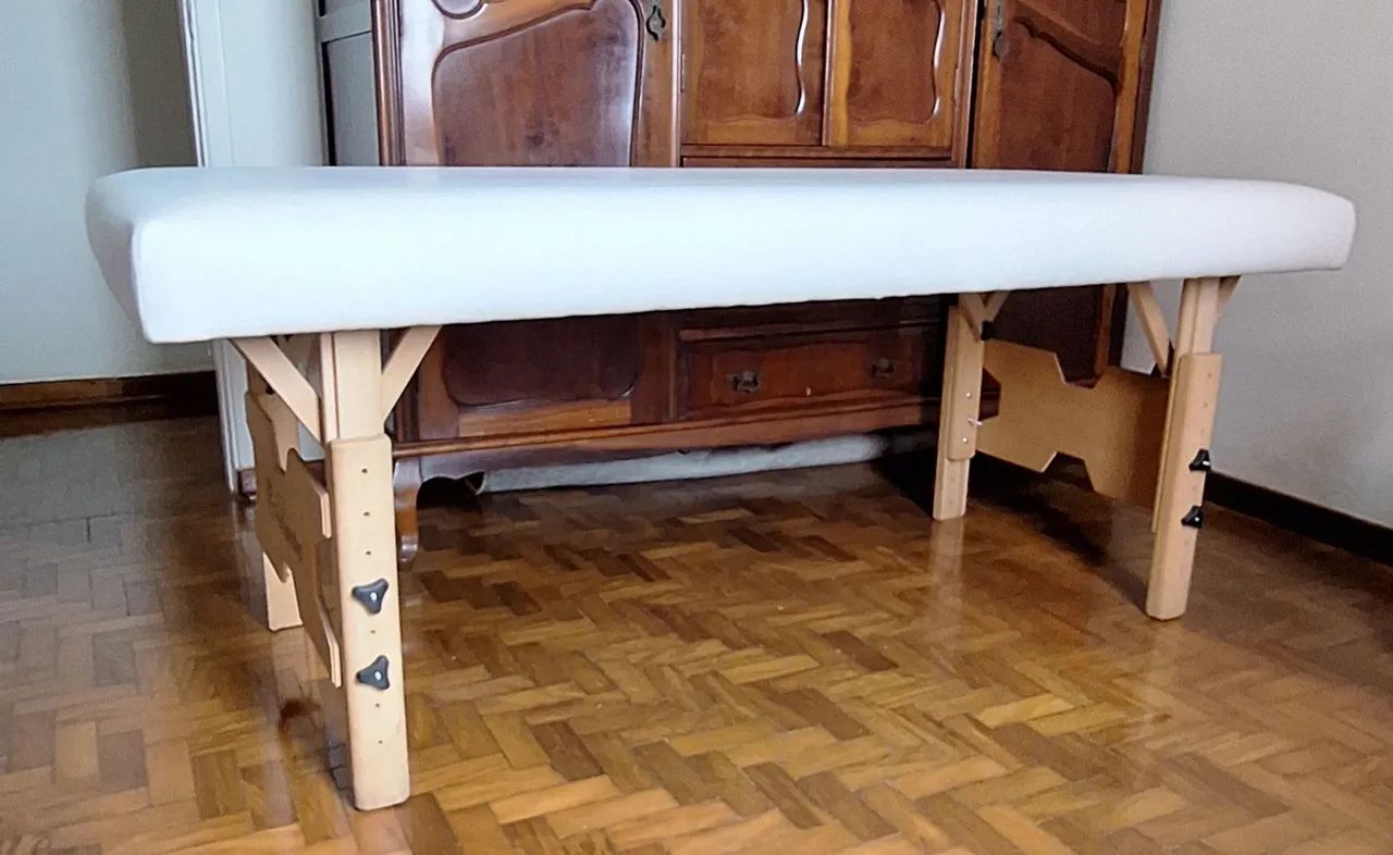 Divã Fixo Altura Ajustável (Maca)<br>3 X S/Juros. SP/Cap Zona Oeste - Foto 2