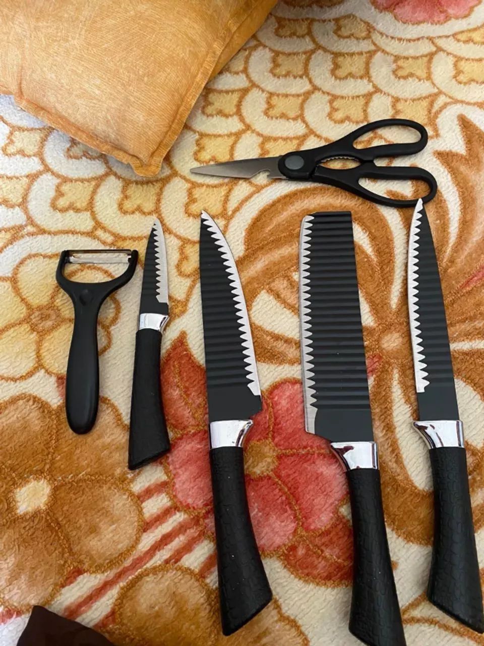 Kit 6 Peças Facas Antiaderente - Novo  - Foto 3