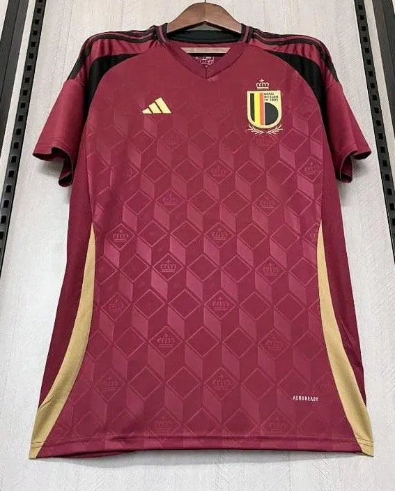 Camisa Seleção da Bélgica Home - Temp. 24/25 - Adidas Aeroready 