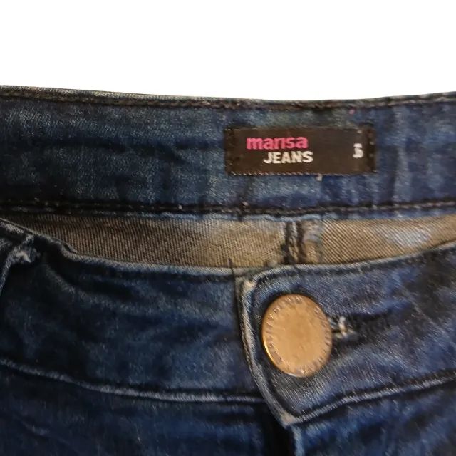Calça Jeans Feminina Destroyed Marisa - Foto 3