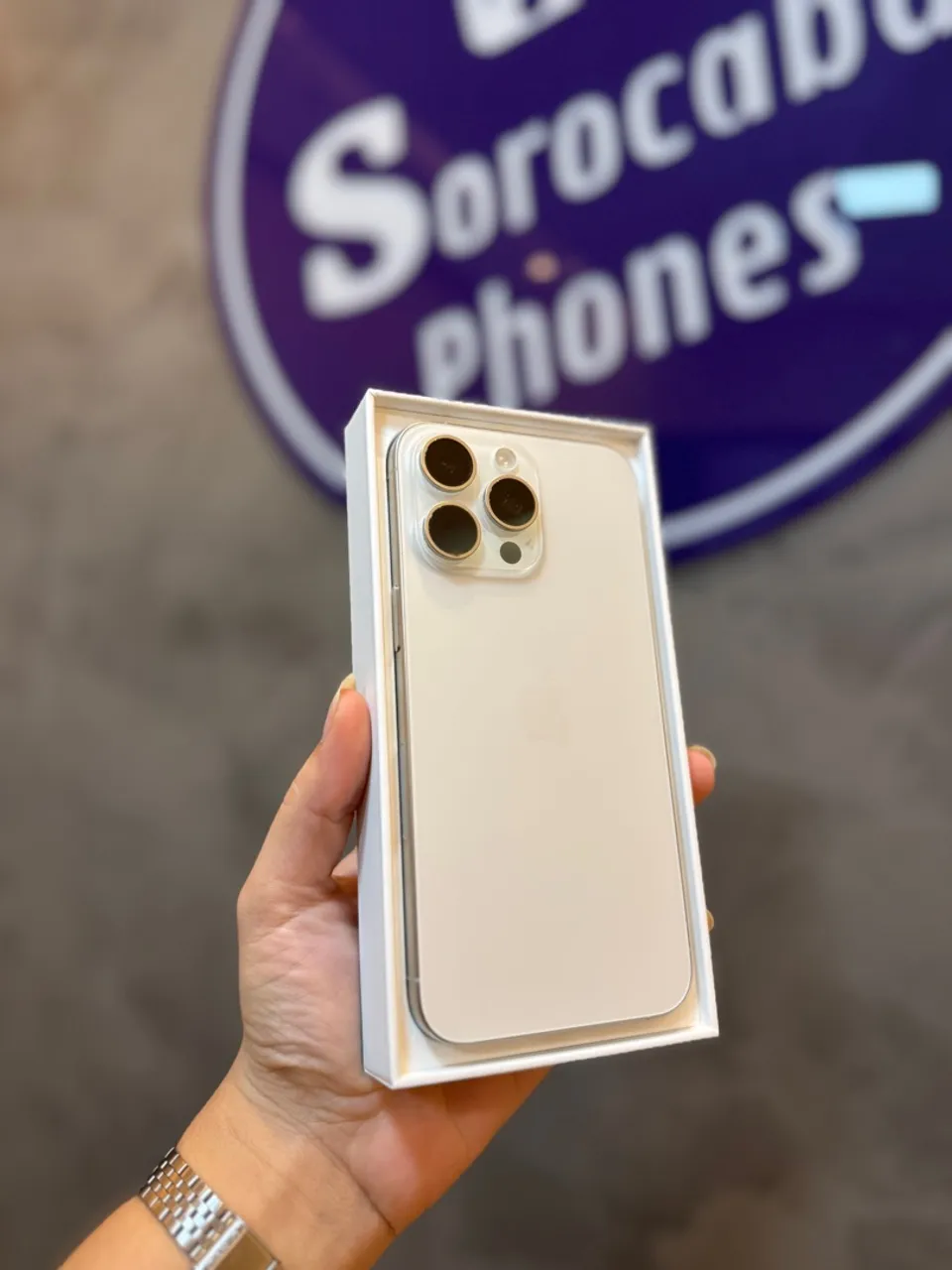 iPhone 15 pro Max 256GB - seminovo com garantia! ?