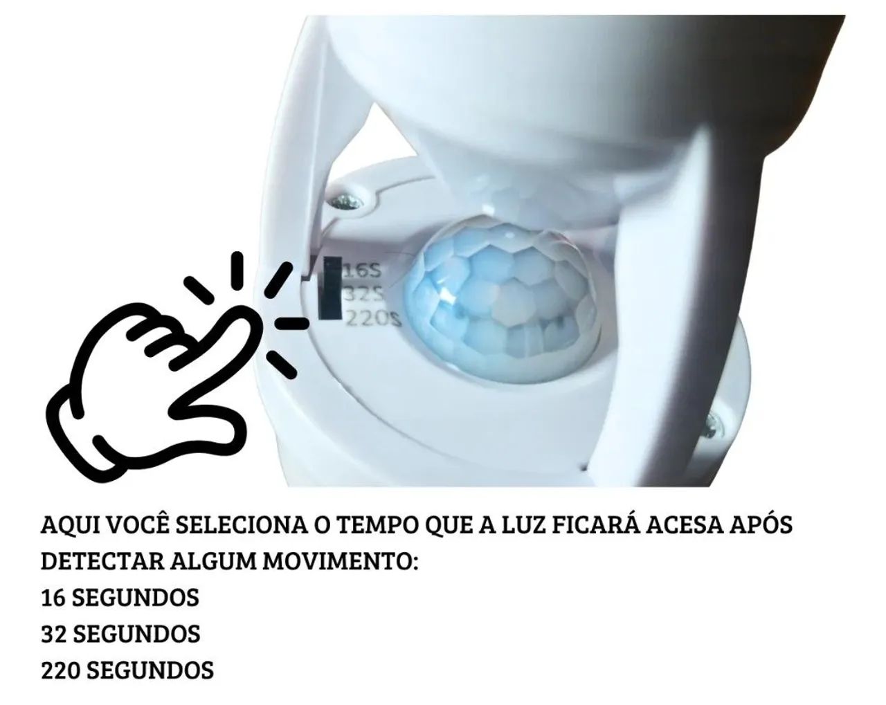 Soquete com sensor de presença - NOVO - Foto 3