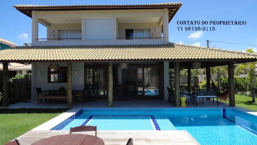 Casa Alto Padrão 5 Suítes - Temporada - Barra de Jacuípe - Foto 3
