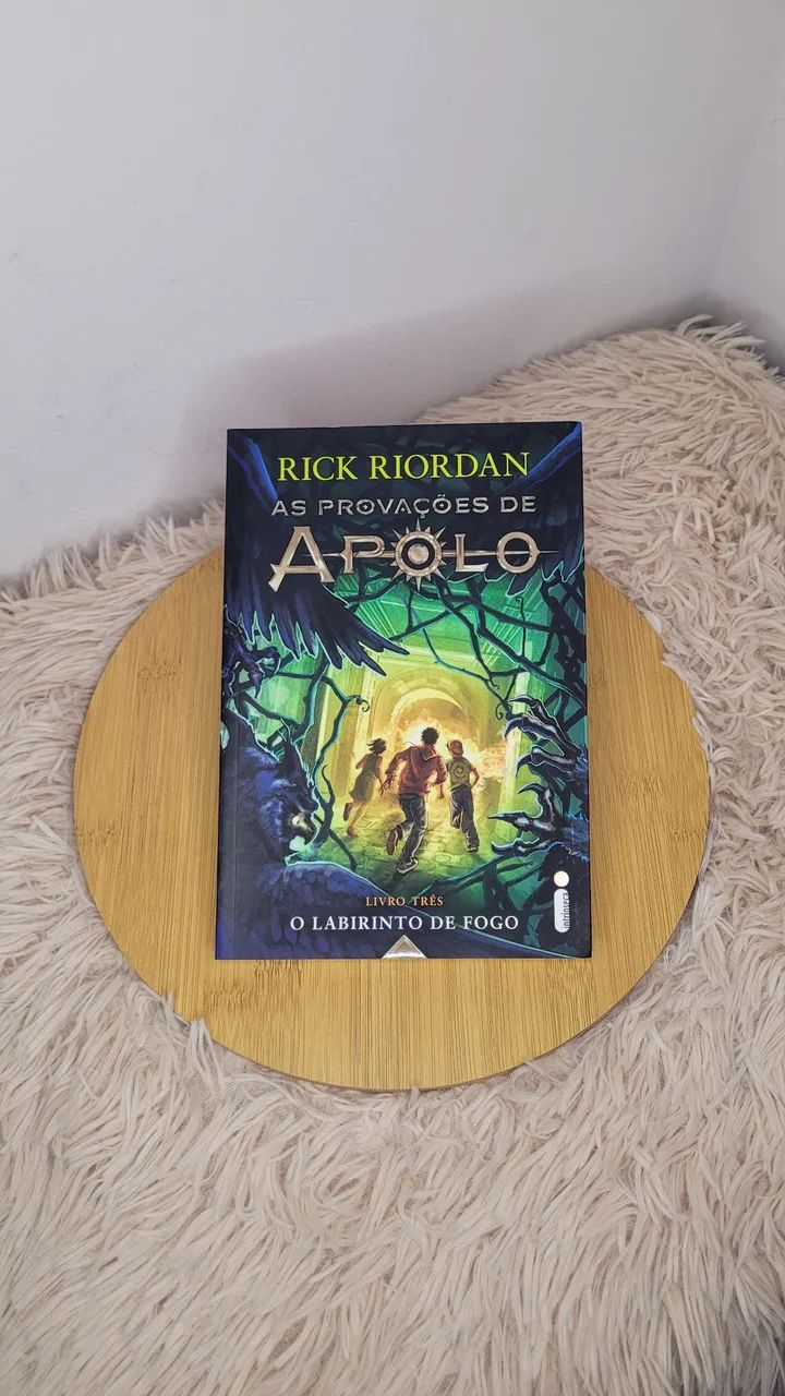 O labirinto de fogo livro 3 (Série As provações de Apolo) - (Rick Riordan) - Foto 2