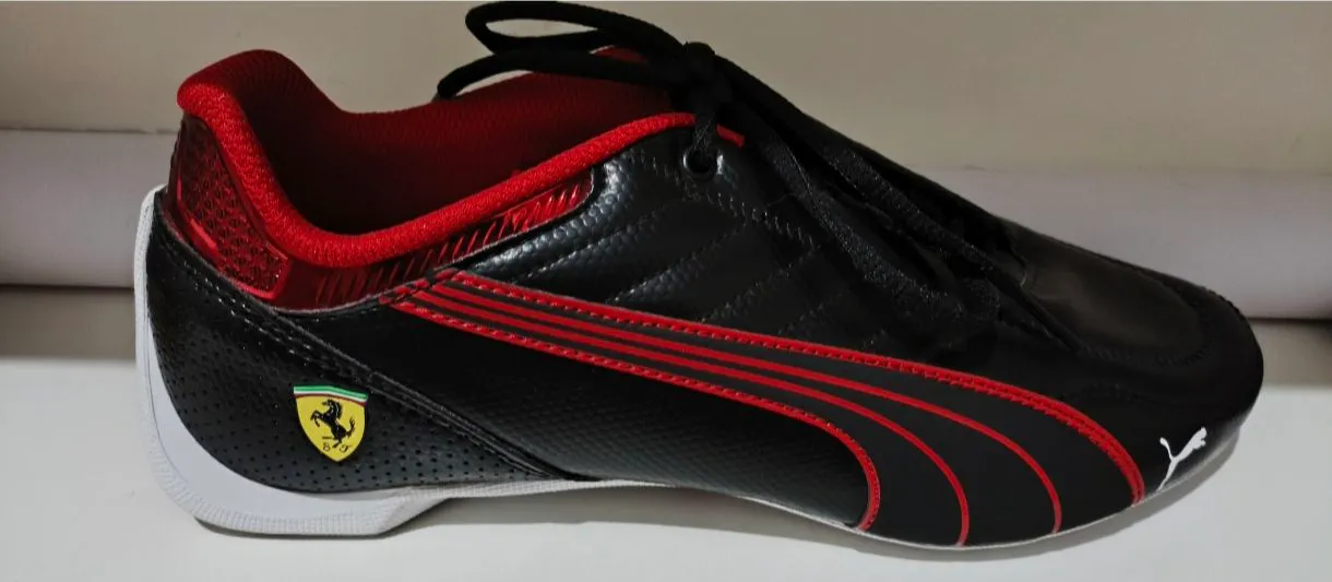 Tênis Puma Ferrari - Preto e Vermelho