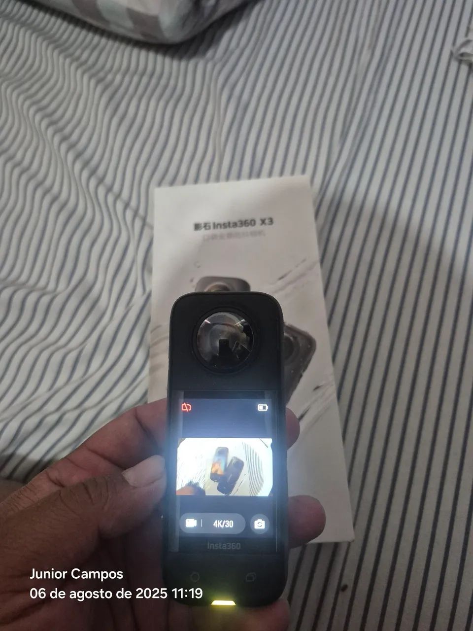 Insta360 X3 - Câmera 360° - Foto 6