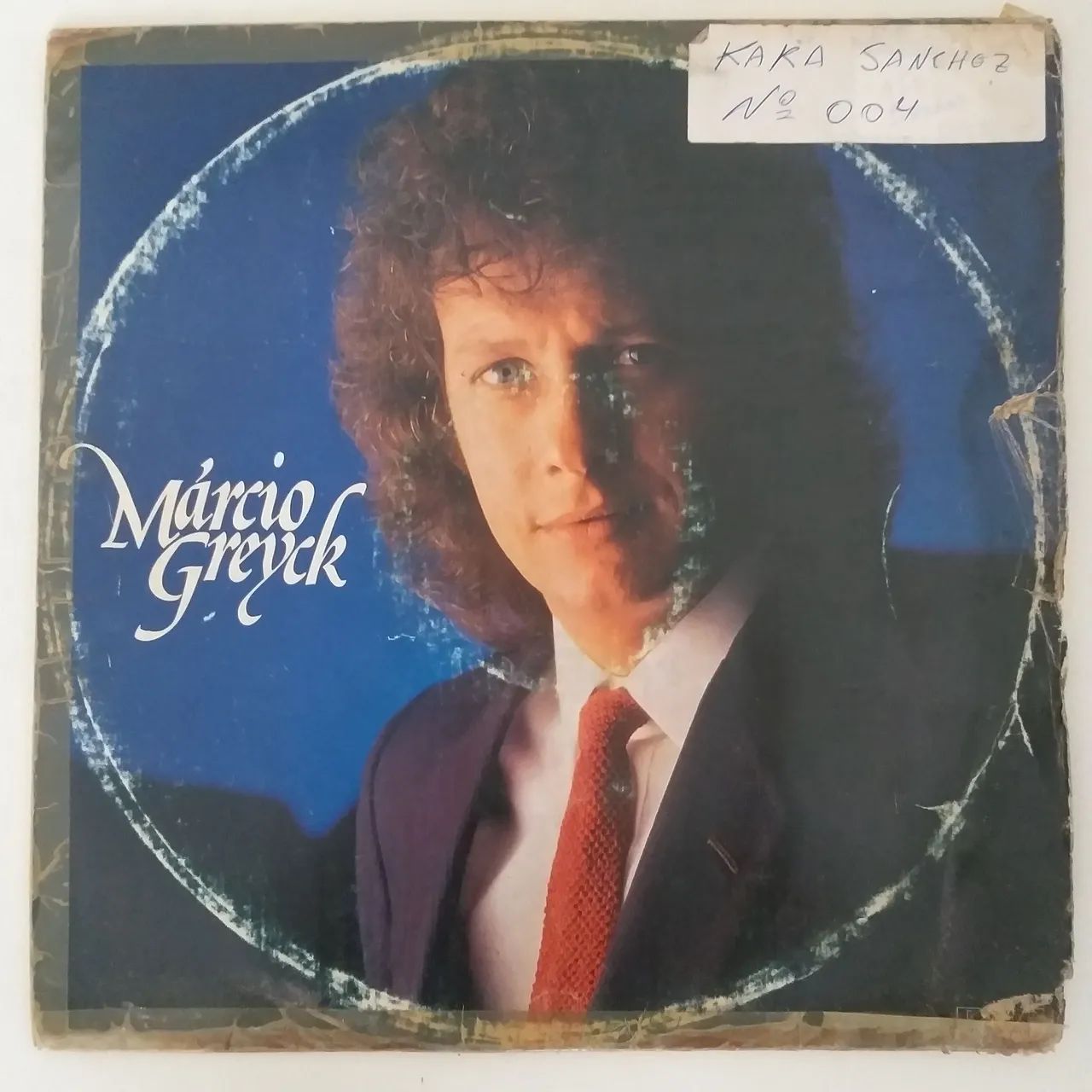 Disco de Vinil Márcio Greck Canção Eu te agradeço