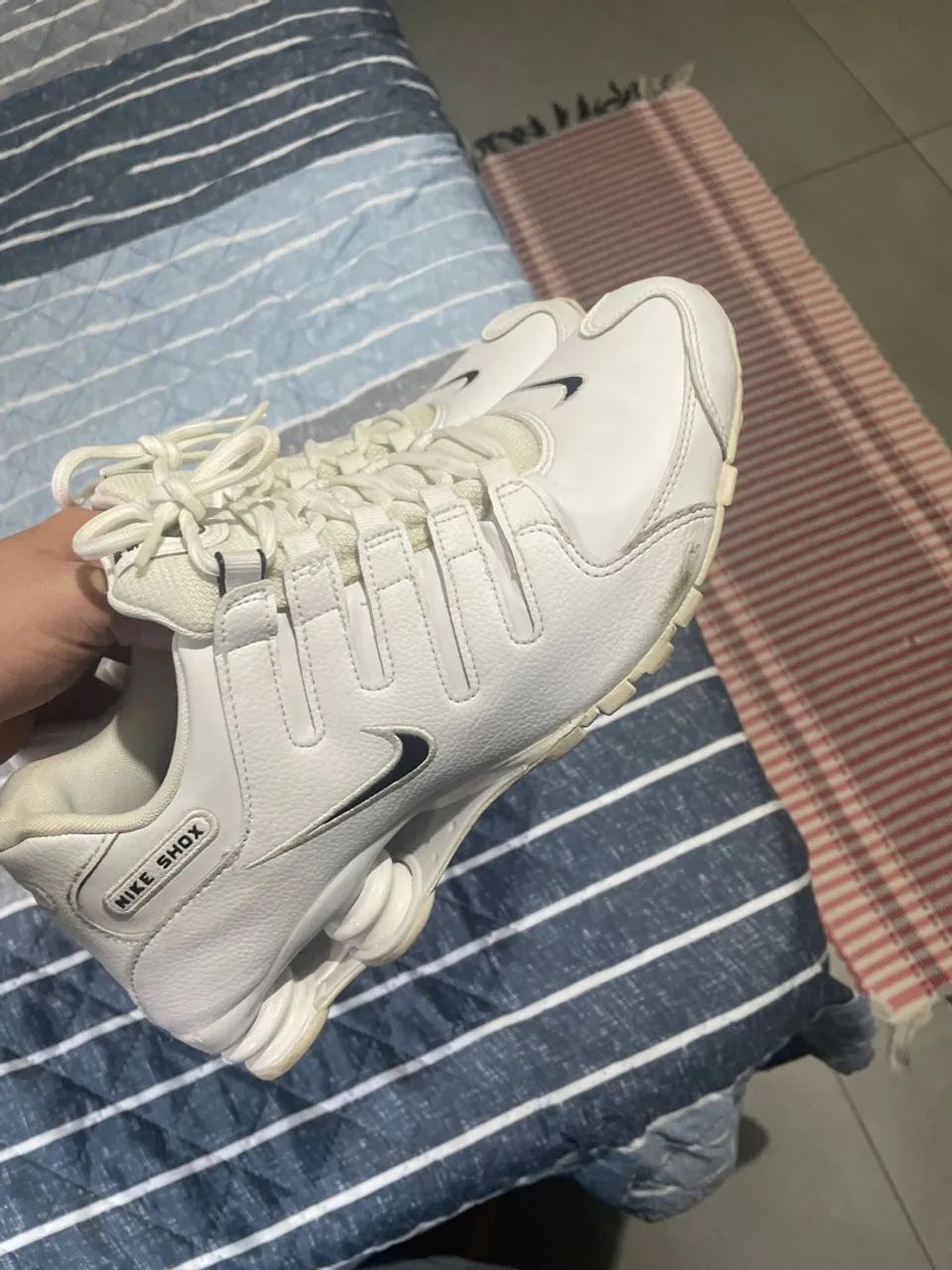 Tênis shox branco ( usado ) - Foto 2