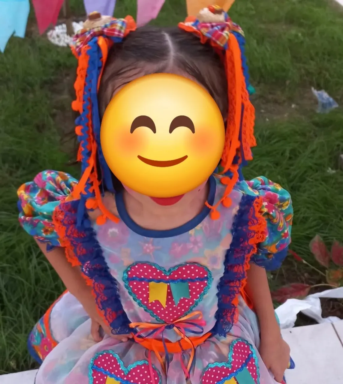 Vestido Infantil Festa Junina