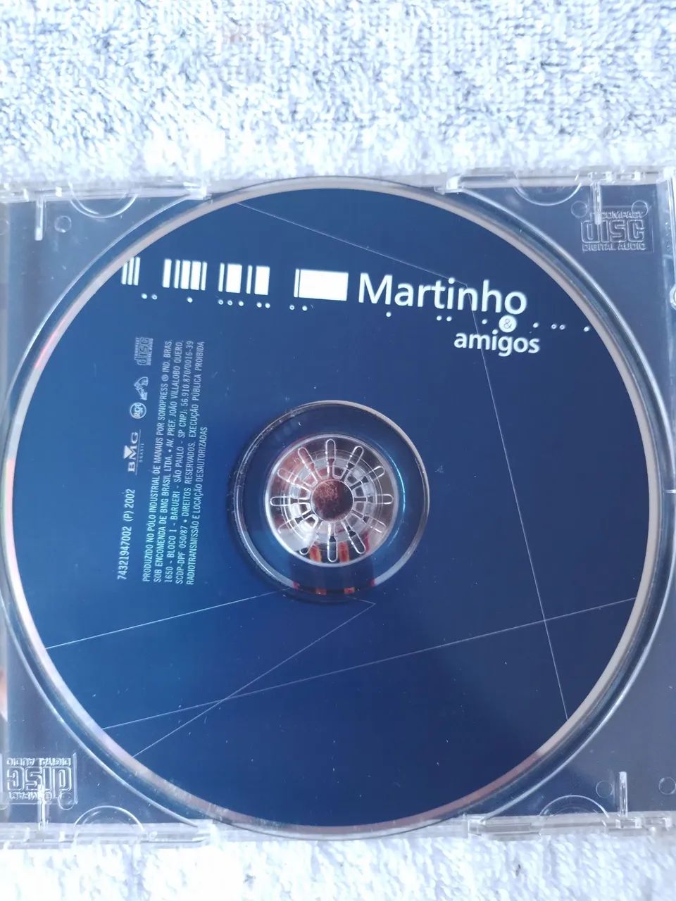 CD Martinho da Vila & amigos funcionando perfeitamente  - Foto 2