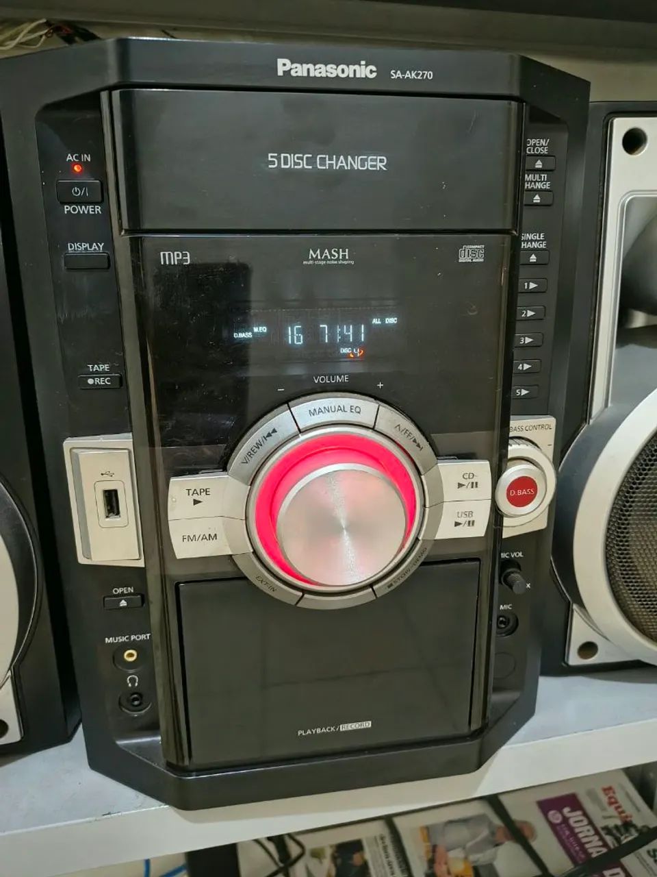 Aparelho de Som Panasonic AK270 - Potência e Qualidade! - Foto 5