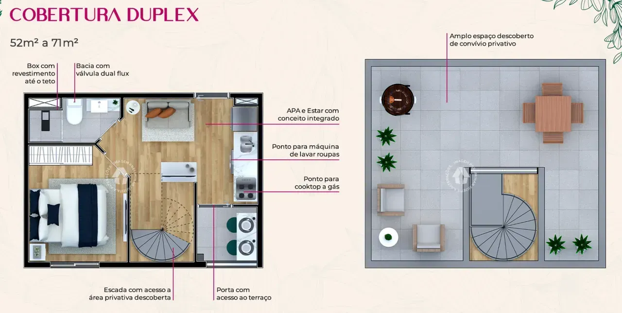 PLANTA 52m²