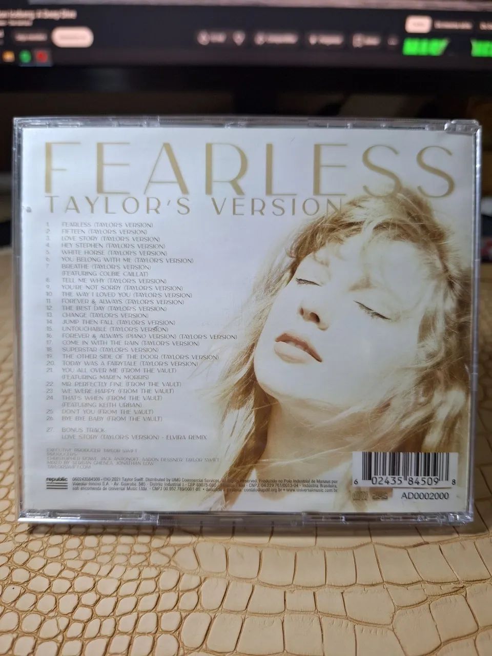 CD Taylor Swift - Fearless (Taylor's Version) - Foto 2