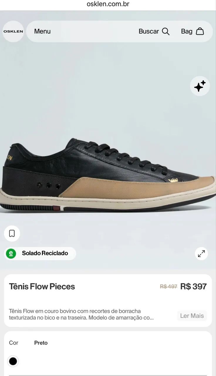 Tênis osklen - Foto 2