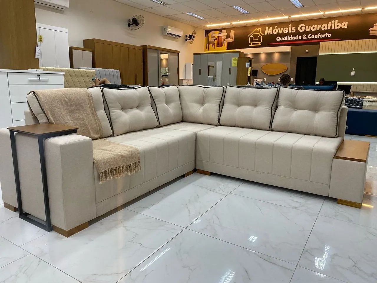 Sofá de canto 7 lugares luxuoso ? - Foto 2