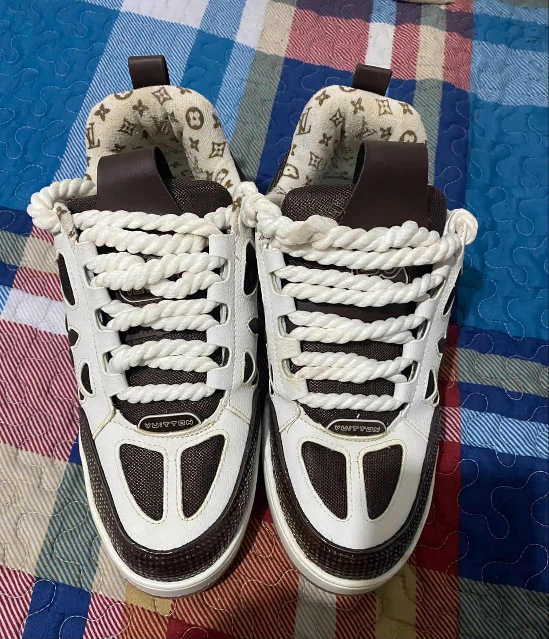 tenis lv skate marrom - Foto 4