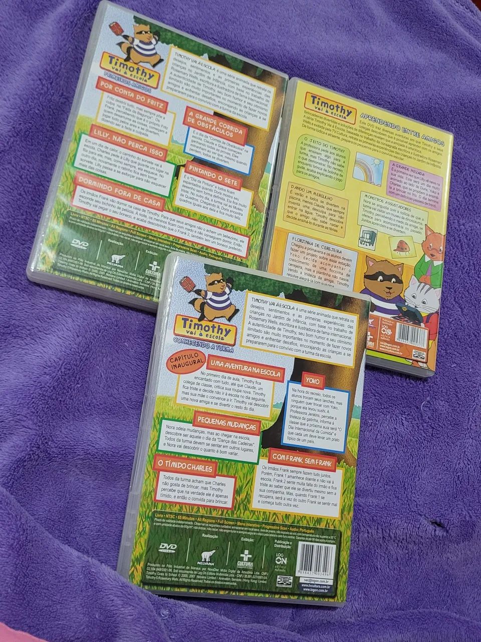 DVDS TIMOTHY VAI A ESCOLA - Foto 2