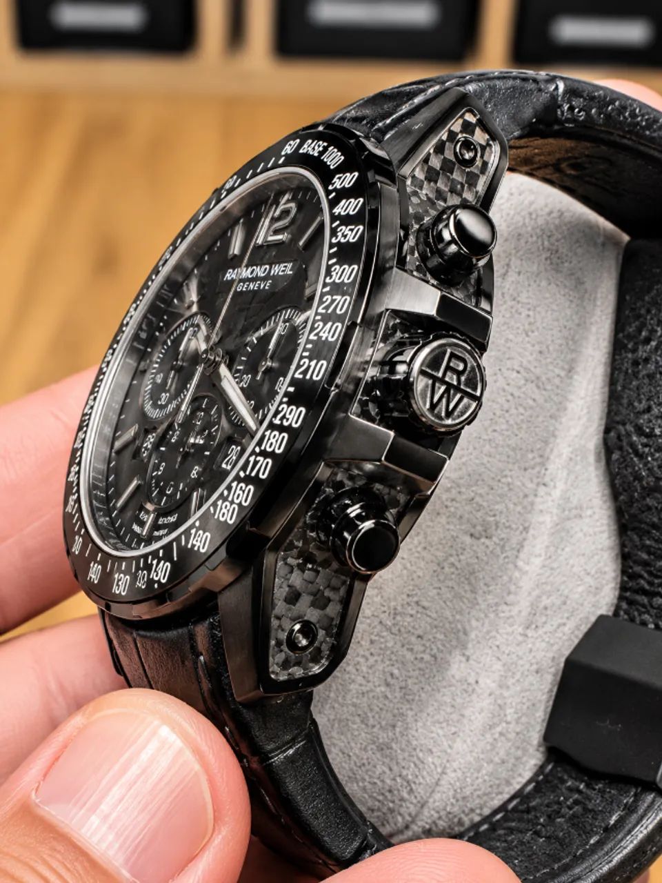 RARO Raymond Weil Nabucco Carbono  - Foto 3