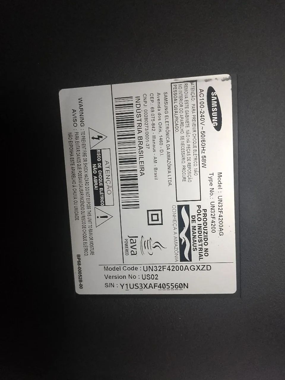 TV Samsung 32 polegadas  - Foto 2