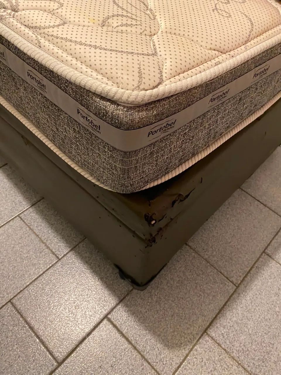 Cama Box Baú com Colchão de Molas Ensacadas - Foto 4