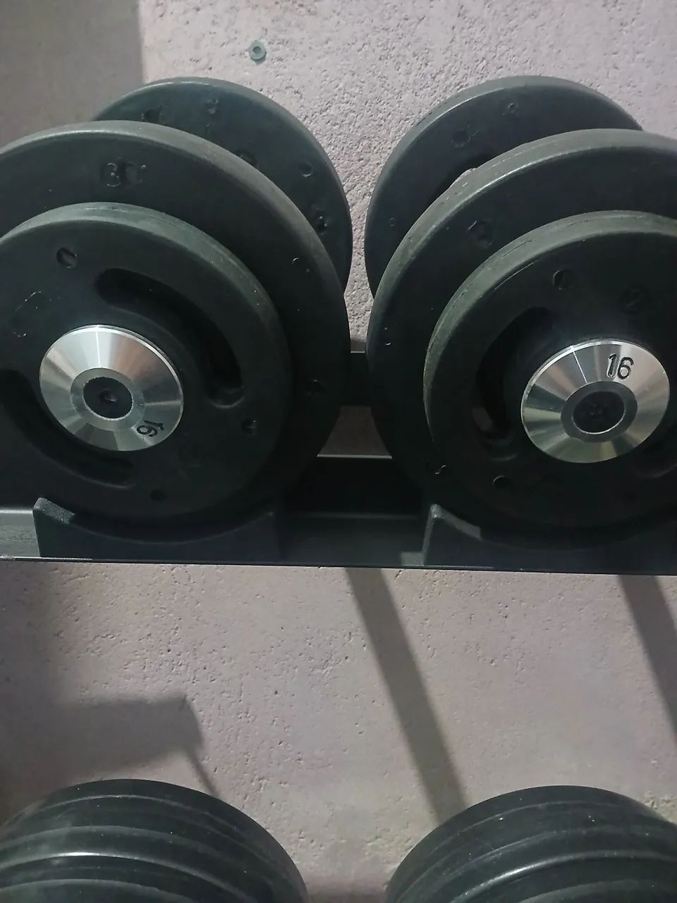 Dumbbell injetado mais suporte - Foto 4