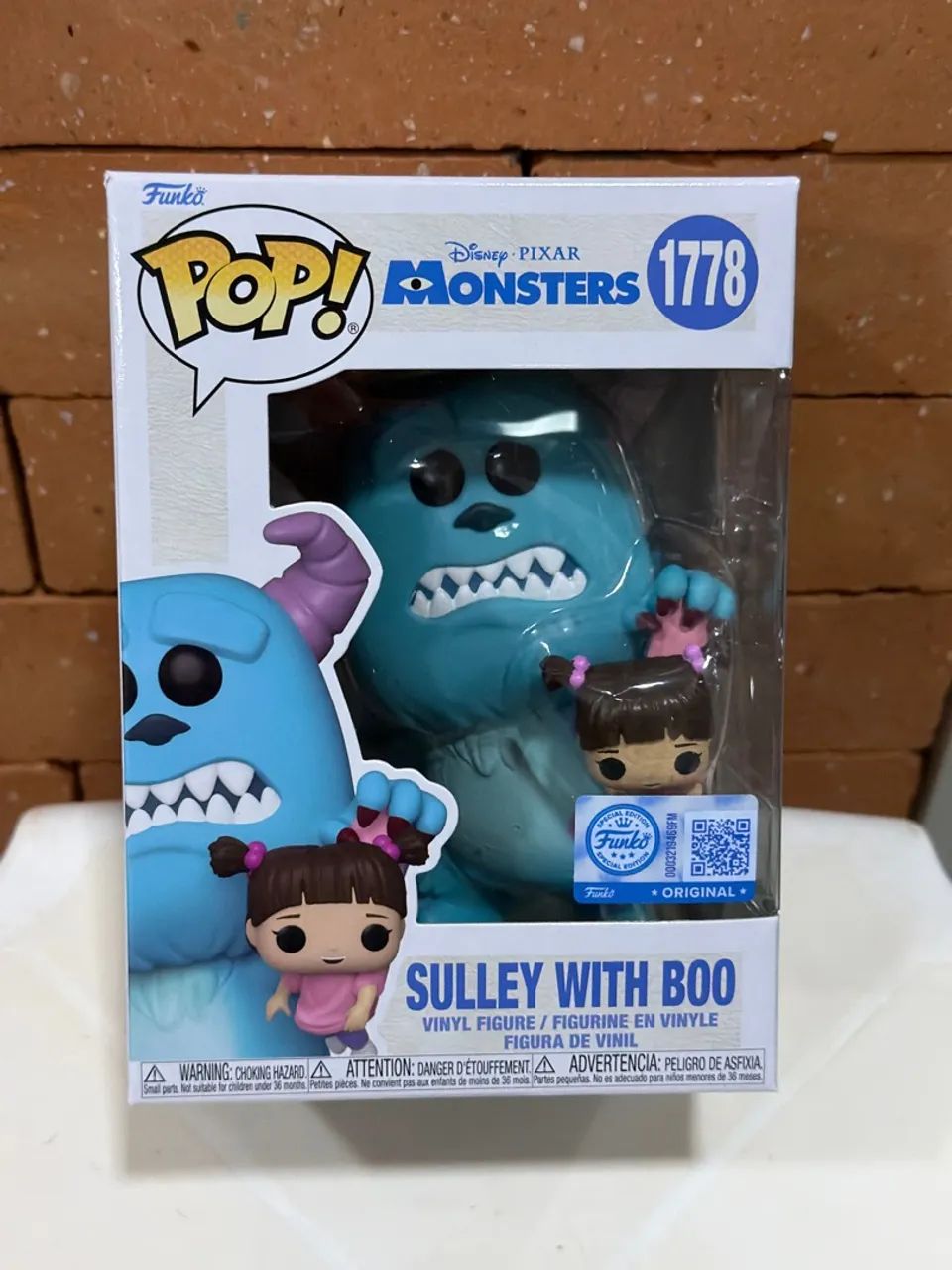 FUNKO POP SULLEY WITH BOO 1778