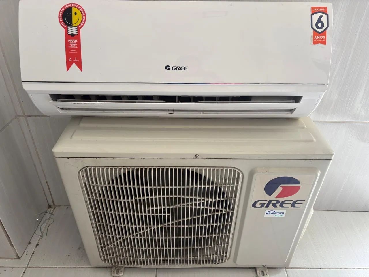 Ar Condicionado Split GREE 9000 BTUS Inverter - PRA VENDER LOGO