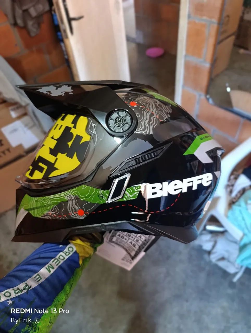 CAPACETE BIEFFE TAM. 58 - Foto 2
