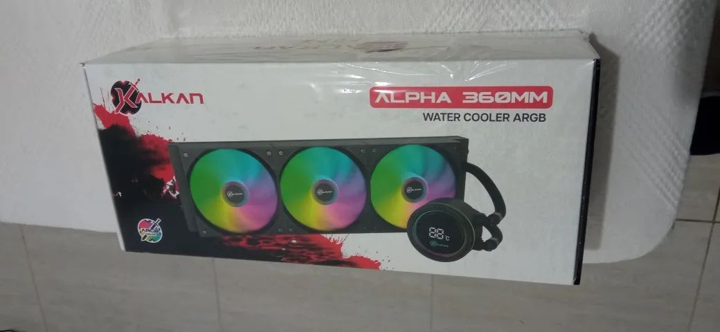 Water Cooler Kalkan com Display 360mm