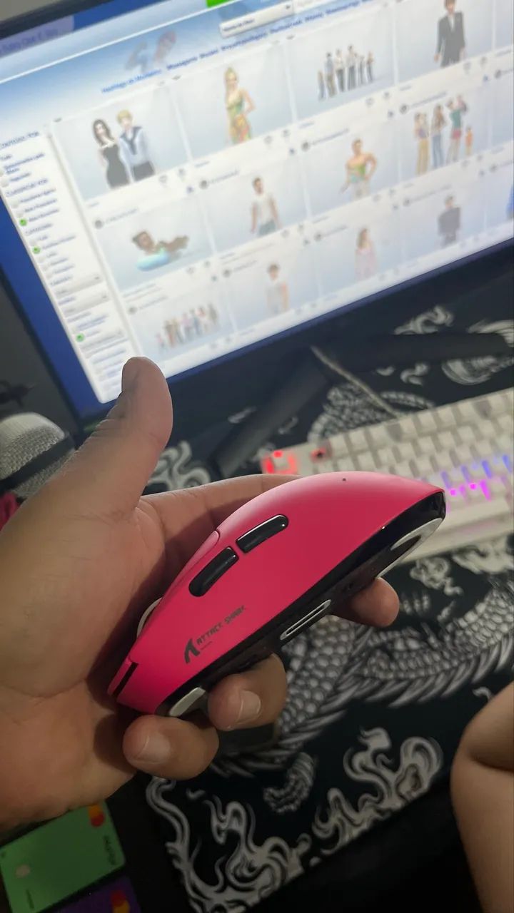 Mouse gamer attack sharq x3 - Foto 2