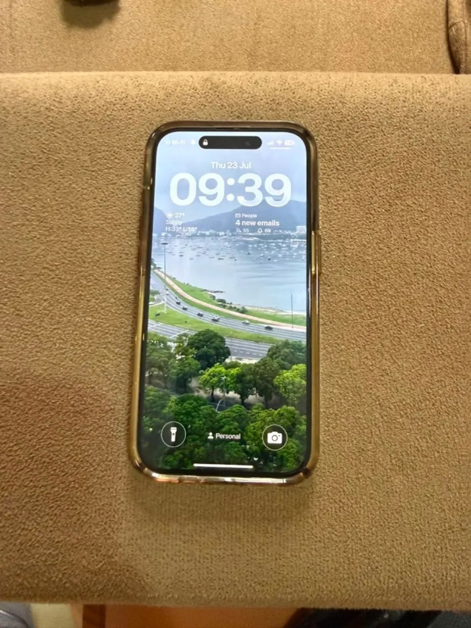 iPhone 15 Pro 128GB ? Titânio Azul - Foto 2
