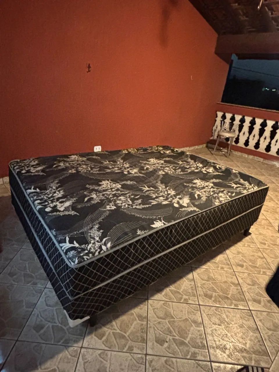 Cama Box Casal + Cabeceira