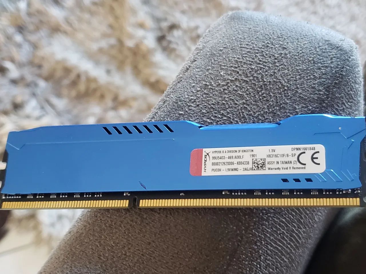 Memória RAM HyperX Fury DDR3 1600MHz: - Foto 5