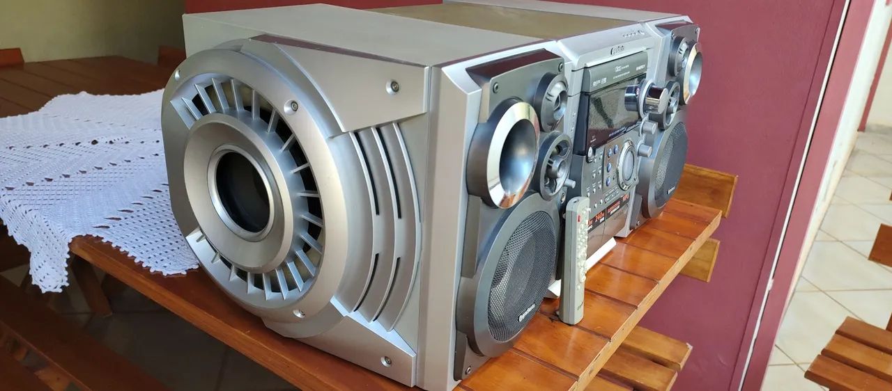Mini system gradiente AS-580 Aiwa Philips gradiente panasoni sony jvc cce Sharp pioneer  - Foto 3